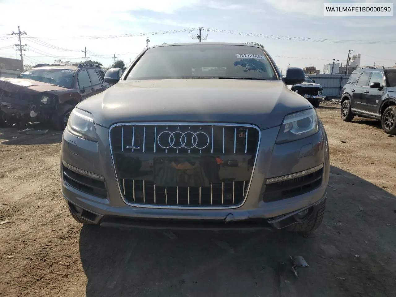 2011 Audi Q7 Premium Plus VIN: WA1LMAFE1BD000590 Lot: 72212444