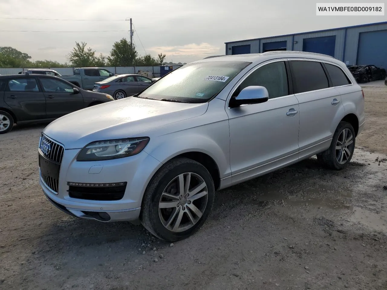 WA1VMBFE0BD009182 2011 Audi Q7 Prestige