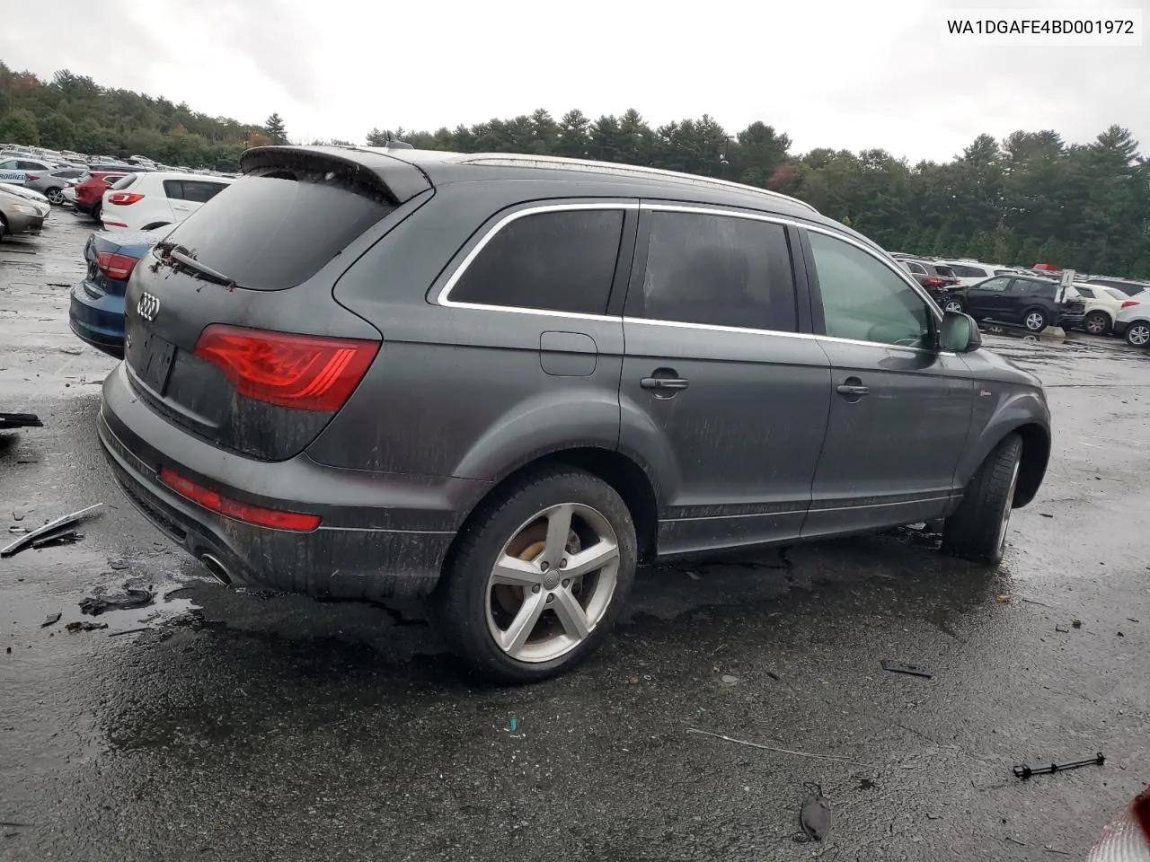 2011 Audi Q7 Prestige VIN: WA1DGAFE4BD001972 Lot: 74512674