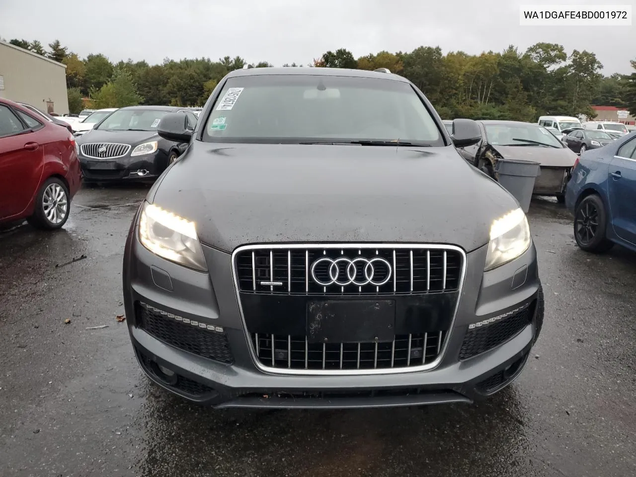 2011 Audi Q7 Prestige VIN: WA1DGAFE4BD001972 Lot: 74512674