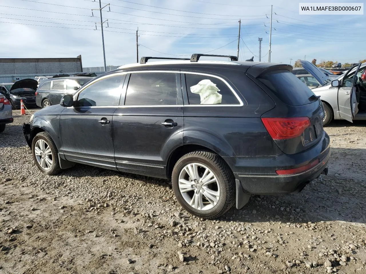 2011 Audi Q7 Premium Plus VIN: WA1LMAFE3BD000607 Lot: 77823824