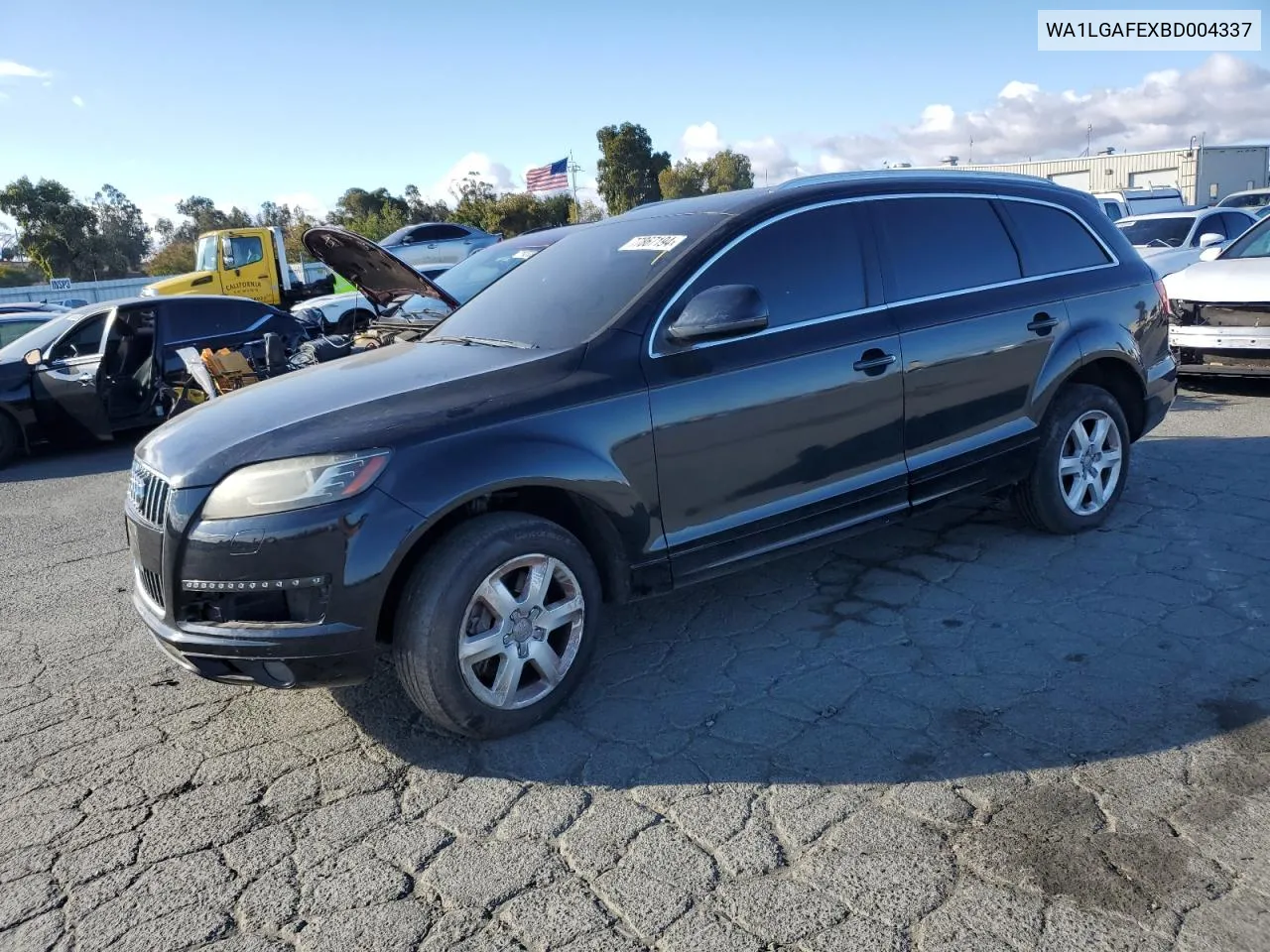 2011 Audi Q7 Premium Plus VIN: WA1LGAFEXBD004337 Lot: 77867194