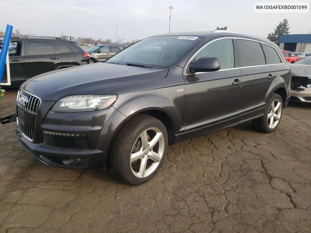 2011 Audi Q7 Prestige VIN: WA1DGAFEXBD001099 Lot: 78220554