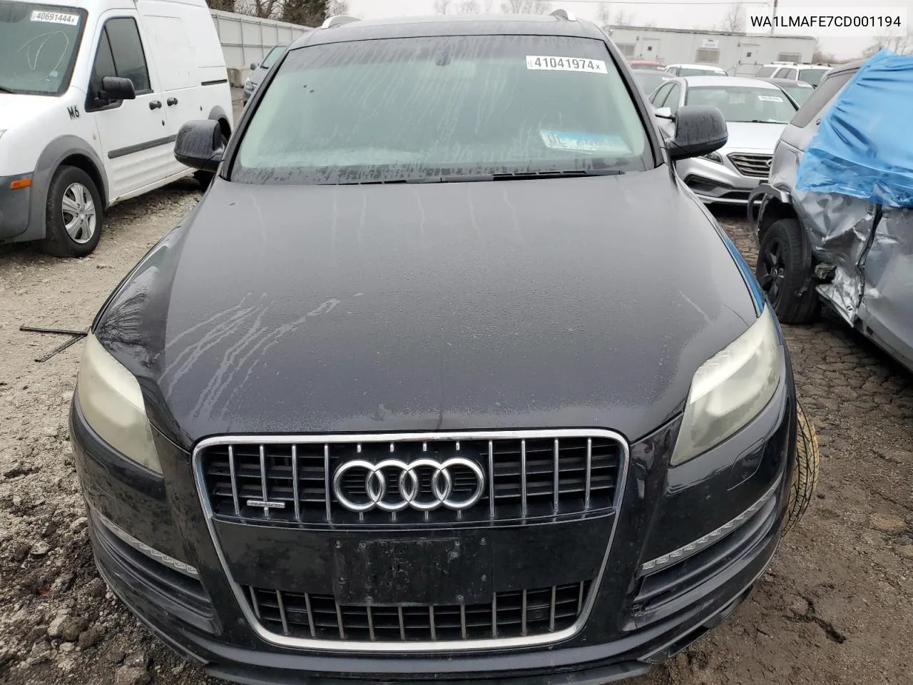 2012 Audi Q7 Premium Plus VIN: WA1LMAFE7CD001194 Lot: 41041974