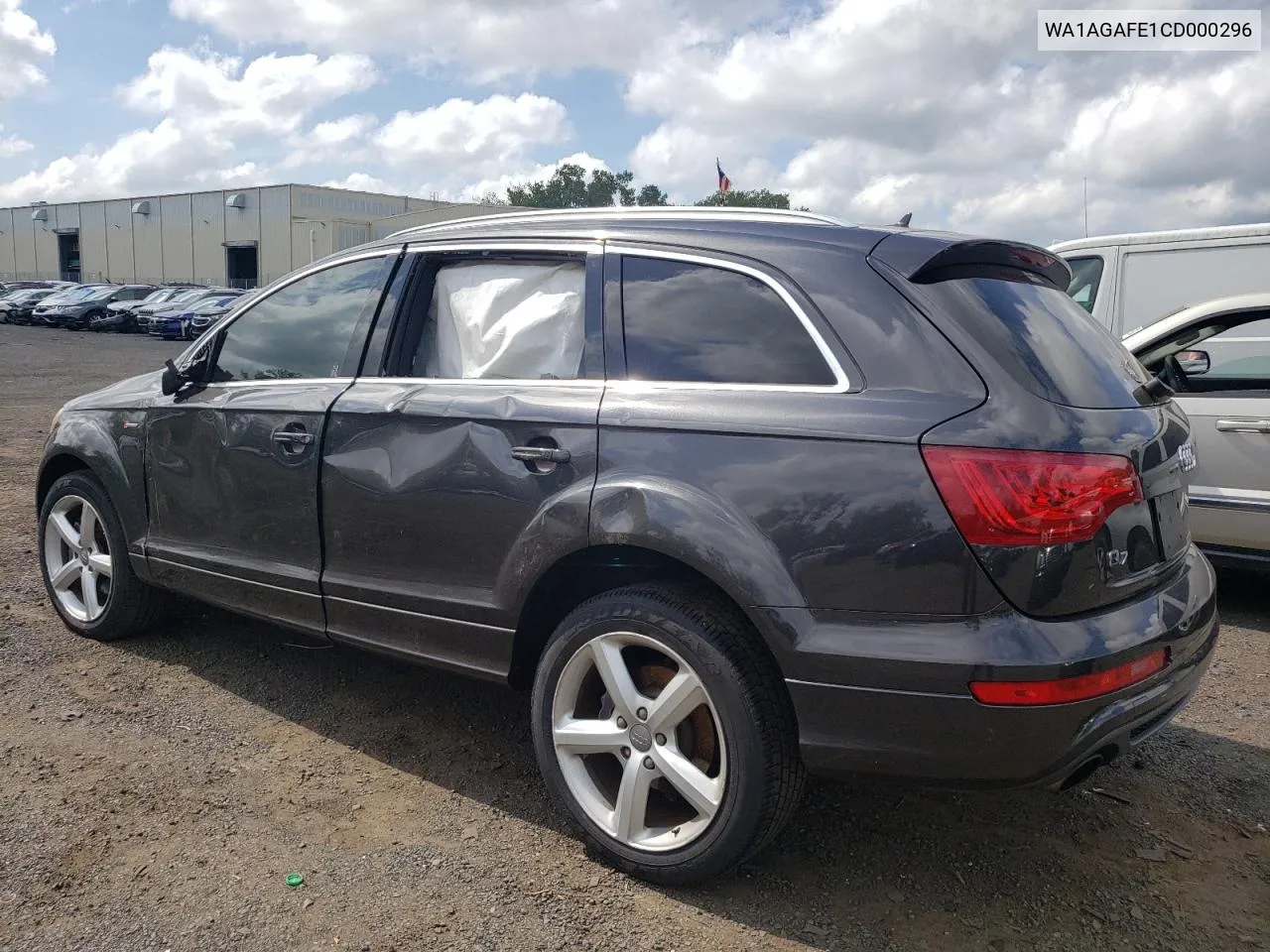 2012 Audi Q7 Prestige VIN: WA1AGAFE1CD000296 Lot: 61803574