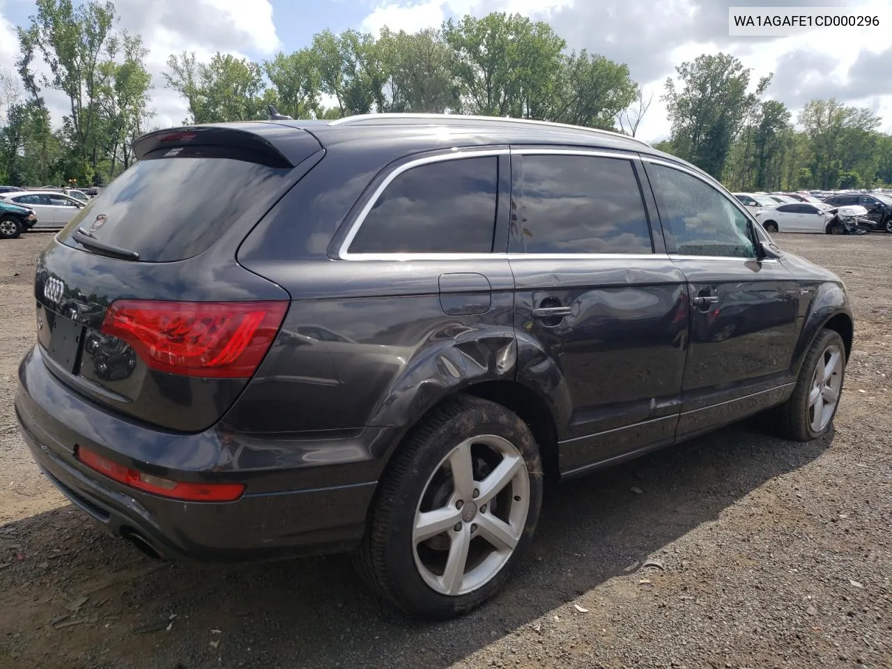 WA1AGAFE1CD000296 2012 Audi Q7 Prestige