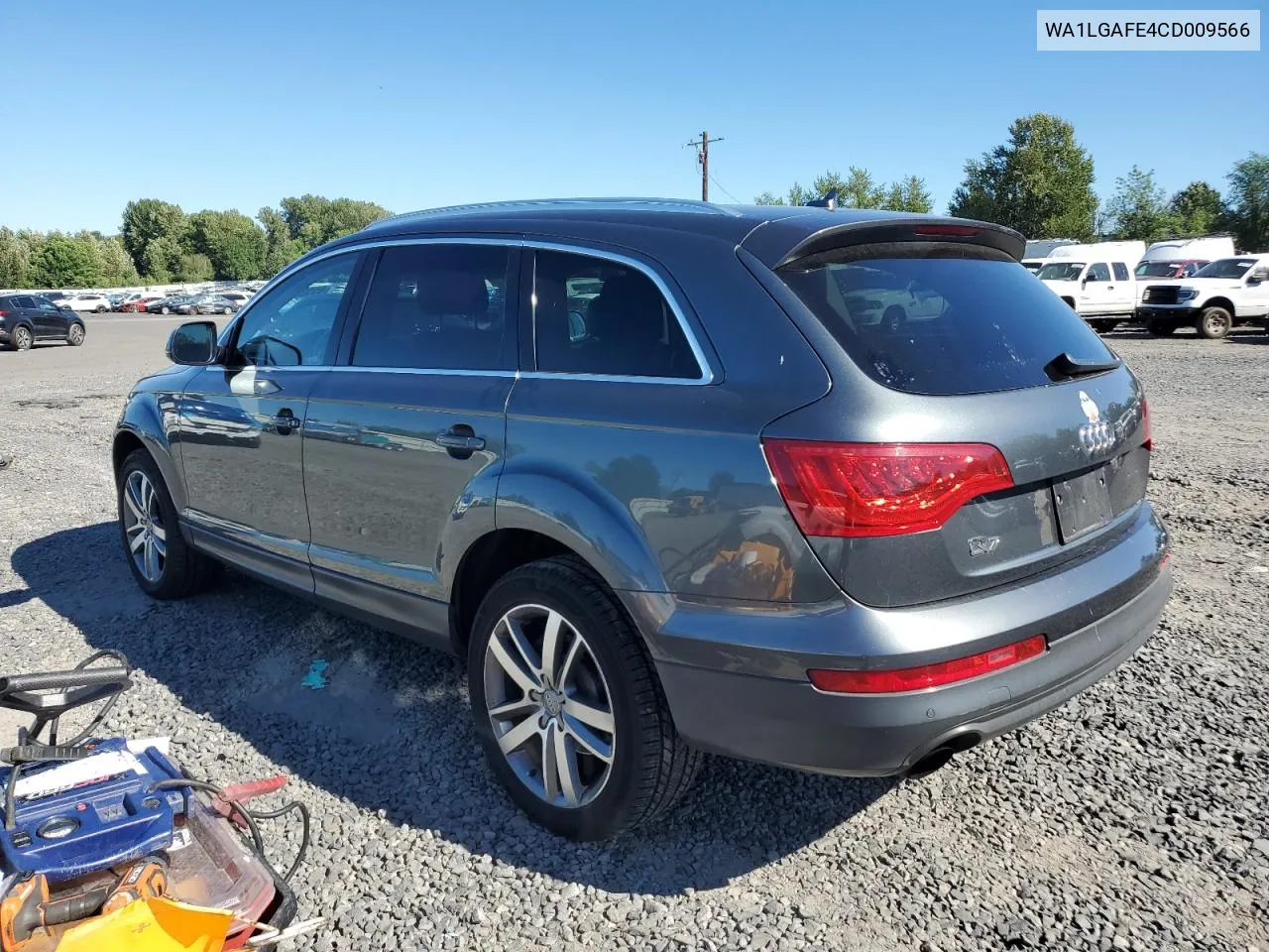 2012 Audi Q7 Premium Plus VIN: WA1LGAFE4CD009566 Lot: 65526594