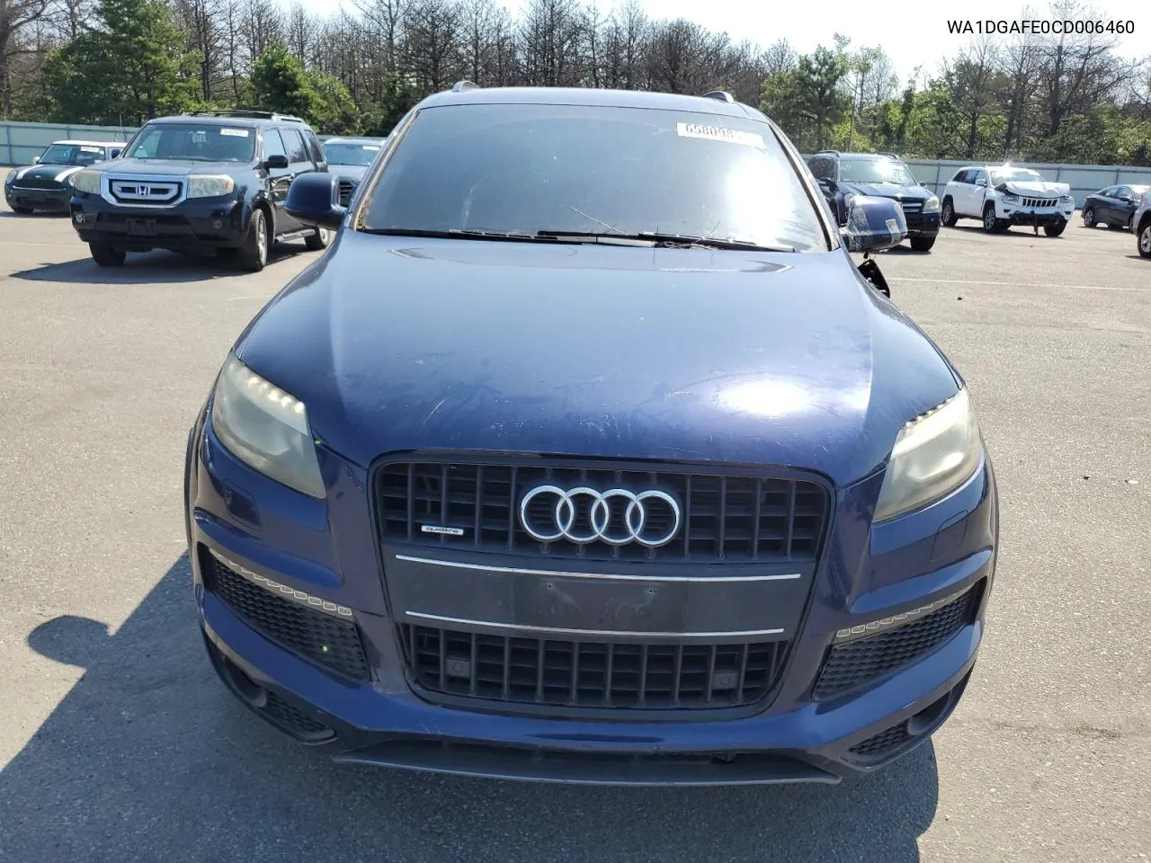 2012 Audi Q7 Prestige VIN: WA1DGAFE0CD006460 Lot: 65809854