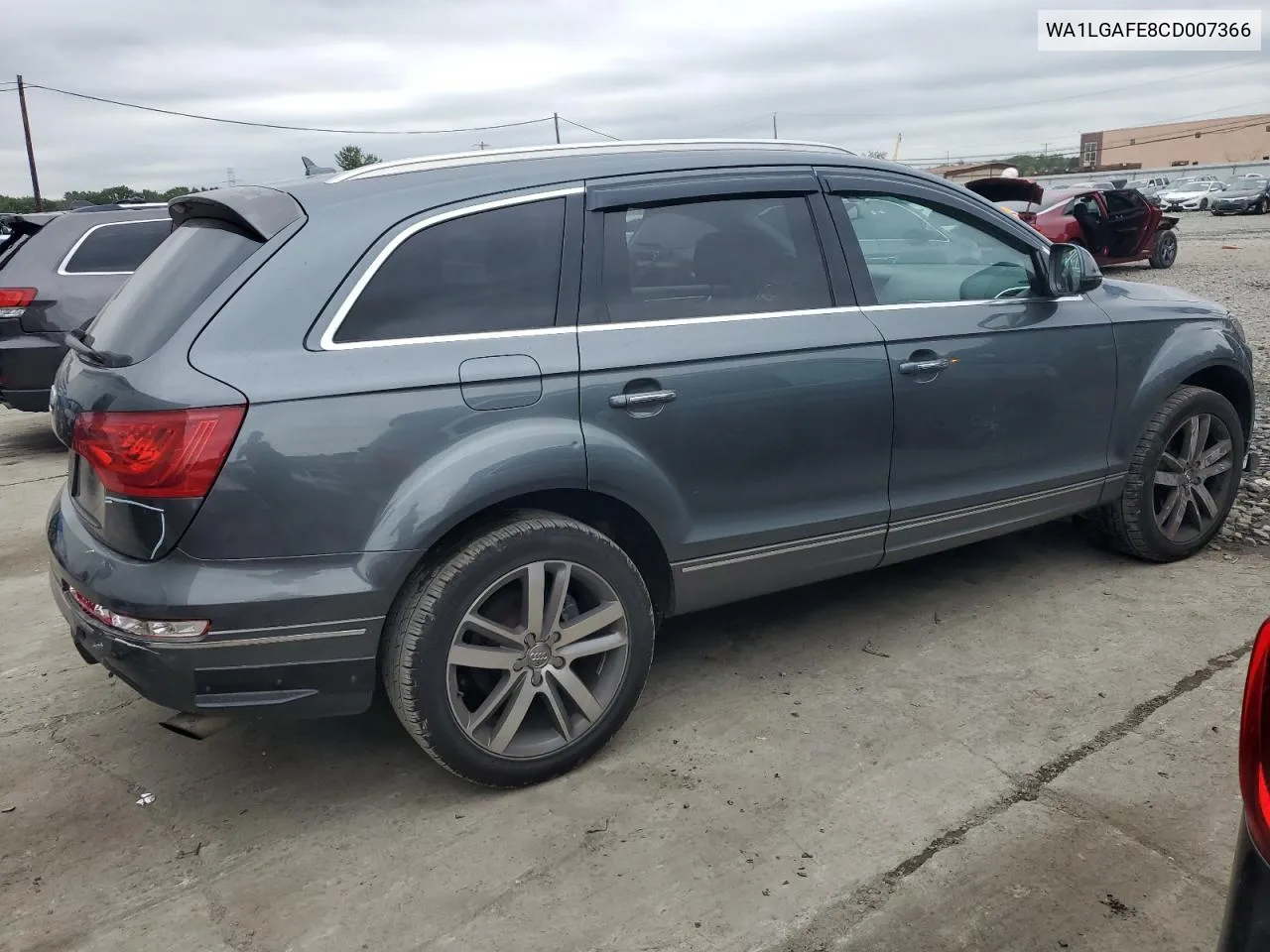 2012 Audi Q7 Premium Plus VIN: WA1LGAFE8CD007366 Lot: 69052064