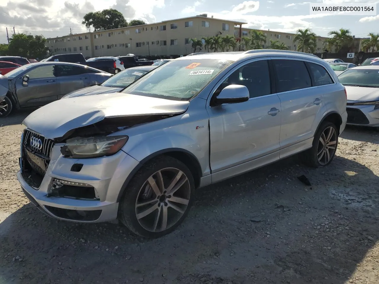 WA1AGBFE8CD001564 2012 Audi Q7 Prestige