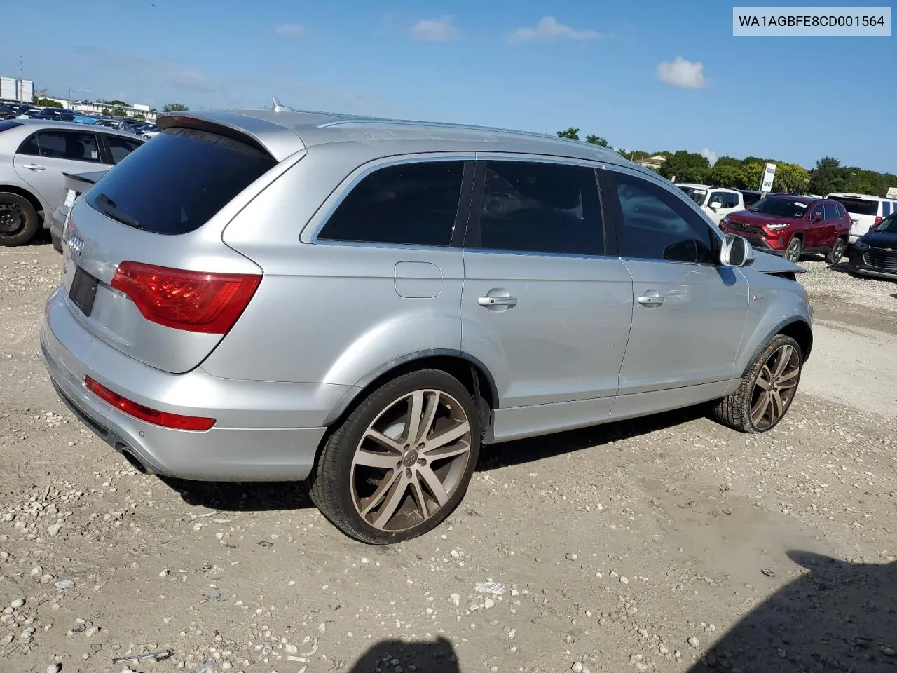 WA1AGBFE8CD001564 2012 Audi Q7 Prestige