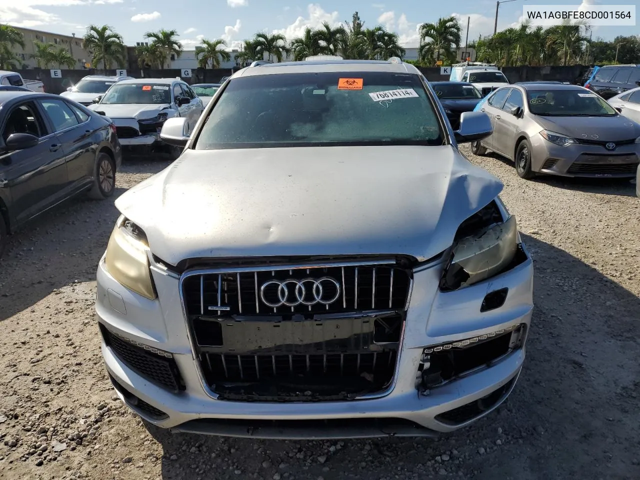 WA1AGBFE8CD001564 2012 Audi Q7 Prestige