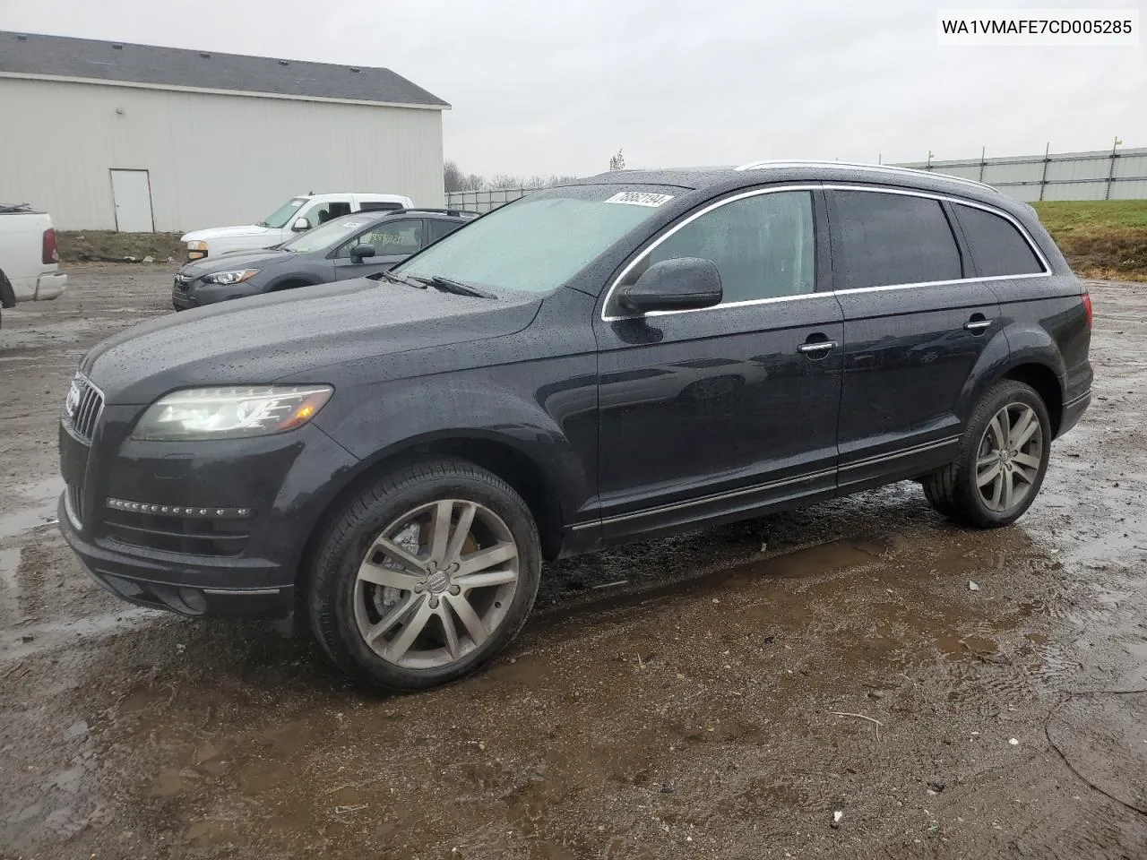 2012 Audi Q7 Prestige VIN: WA1VMAFE7CD005285 Lot: 78862194