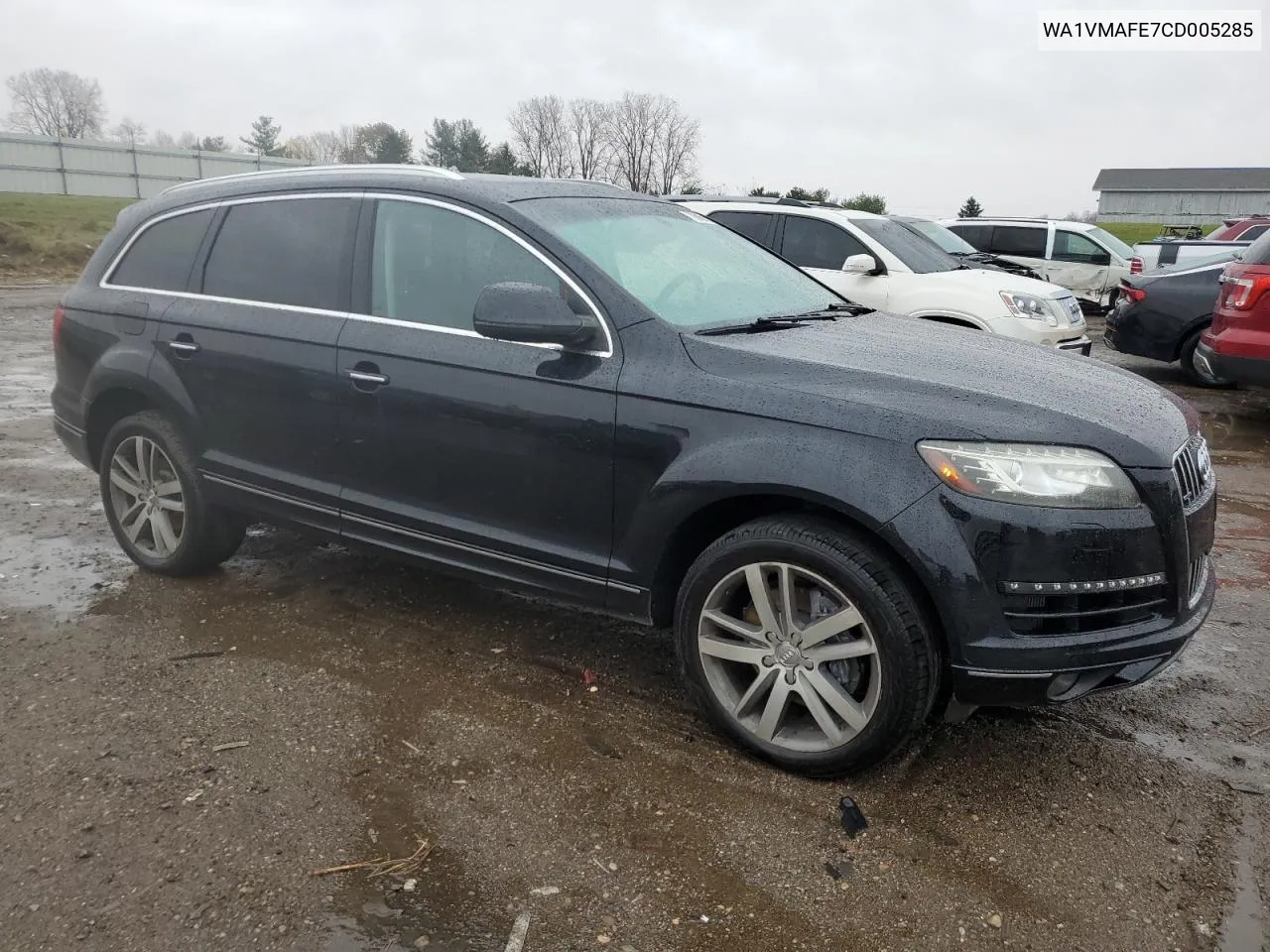 2012 Audi Q7 Prestige VIN: WA1VMAFE7CD005285 Lot: 78862194