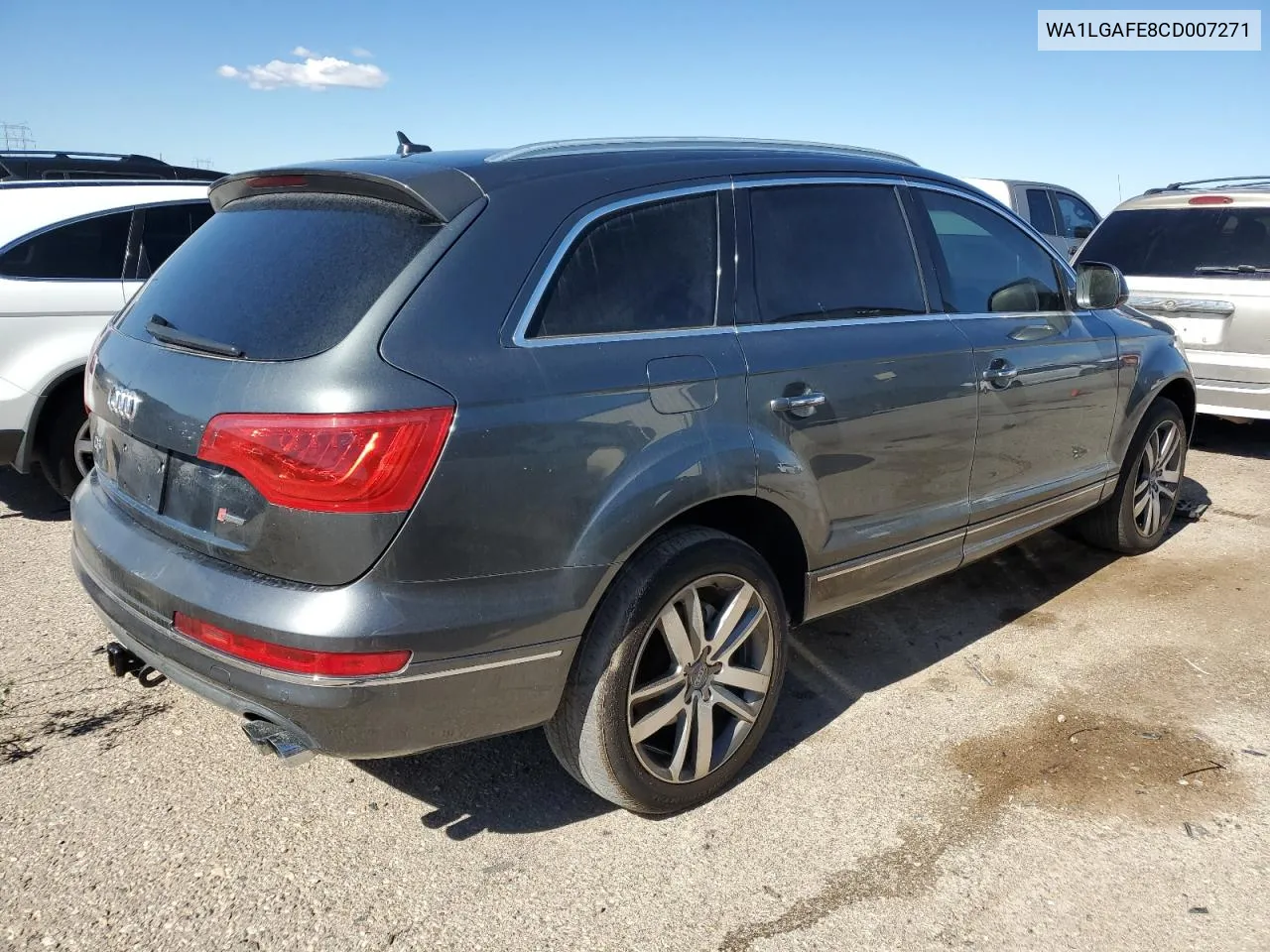 2012 Audi Q7 Premium Plus VIN: WA1LGAFE8CD007271 Lot: 79286234