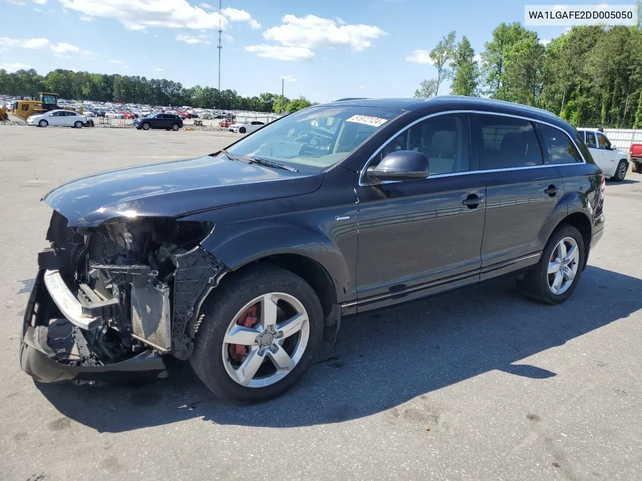 2013 Audi Q7 Premium Plus VIN: WA1LGAFE2DD005050 Lot: 51972124