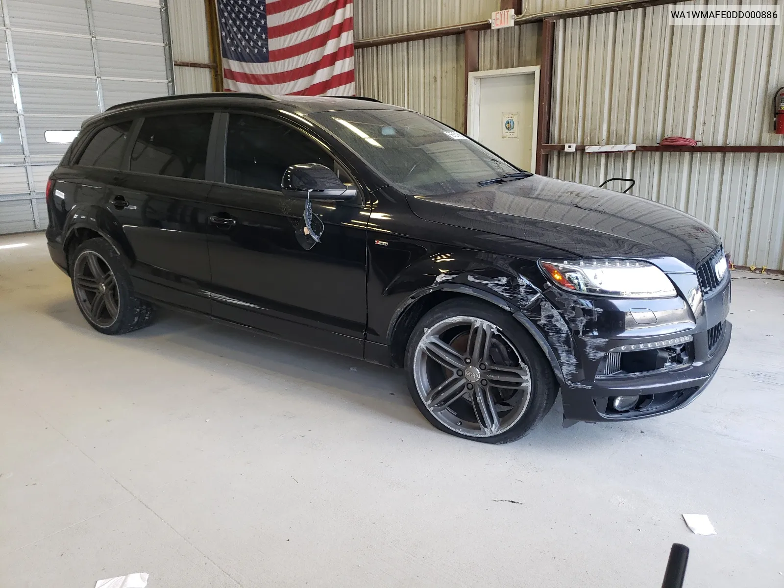 2013 Audi Q7 Prestige VIN: WA1WMAFE0DD000886 Lot: 55931684