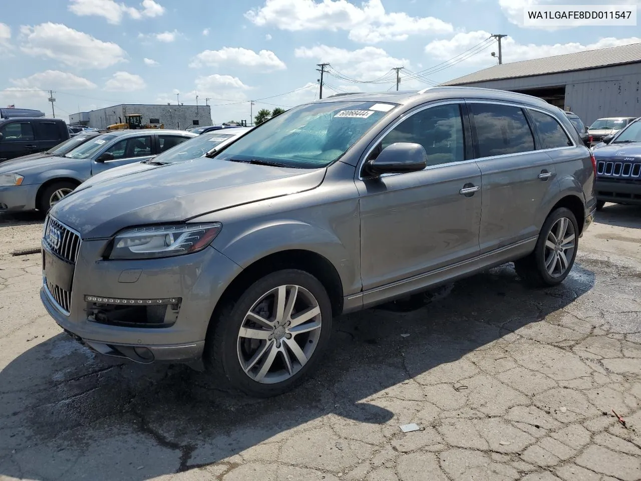 2013 Audi Q7 Premium Plus VIN: WA1LGAFE8DD011547 Lot: 60068444