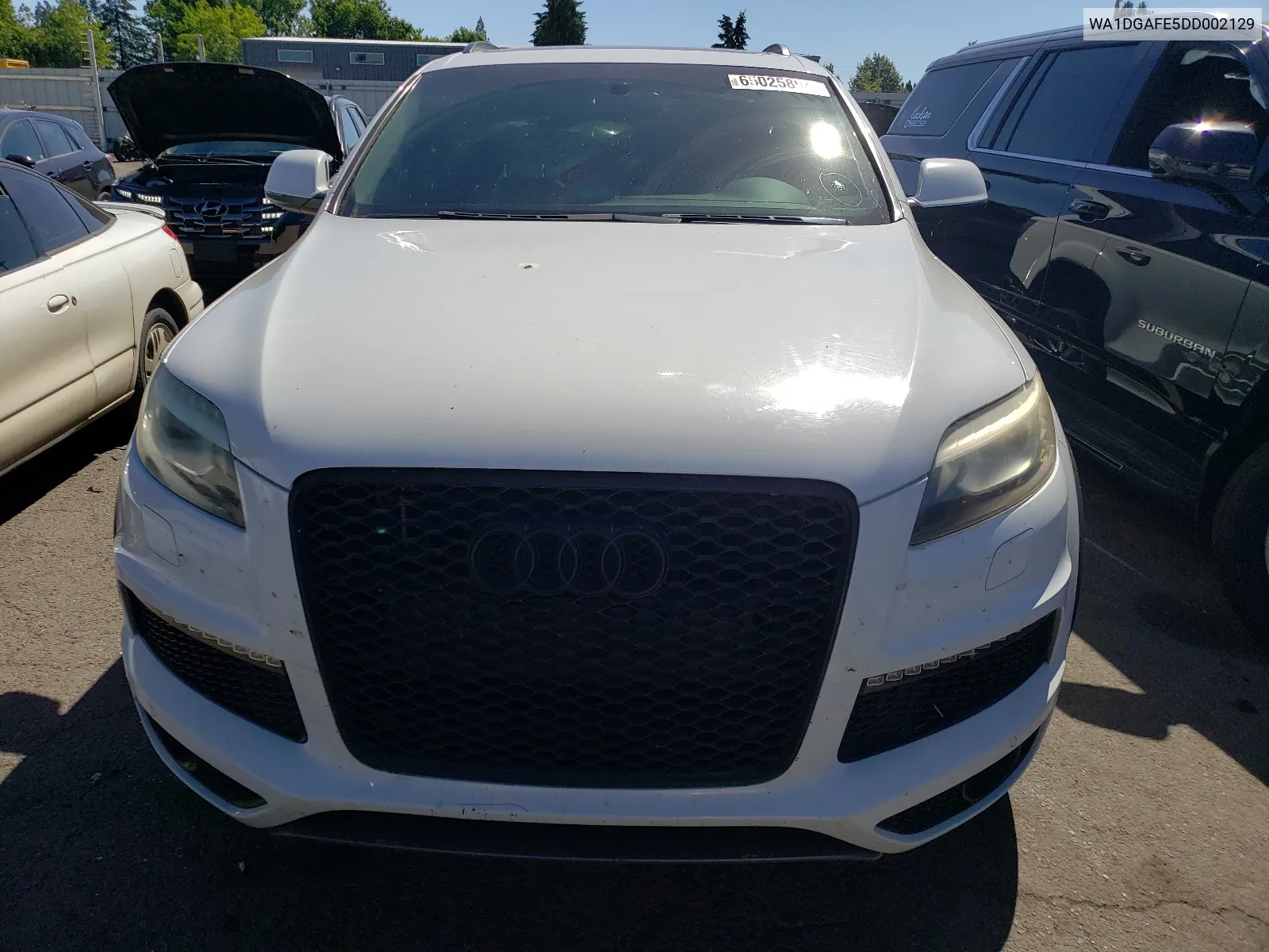 2013 Audi Q7 Prestige VIN: WA1DGAFE5DD002129 Lot: 65025894