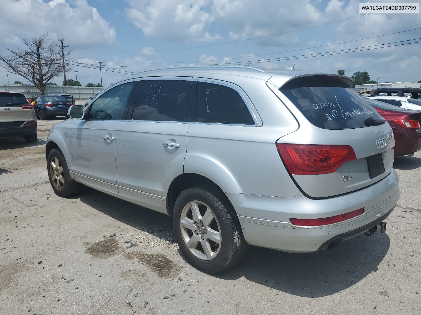 2013 Audi Q7 Premium Plus VIN: WA1LGAFE4DD007799 Lot: 65142264