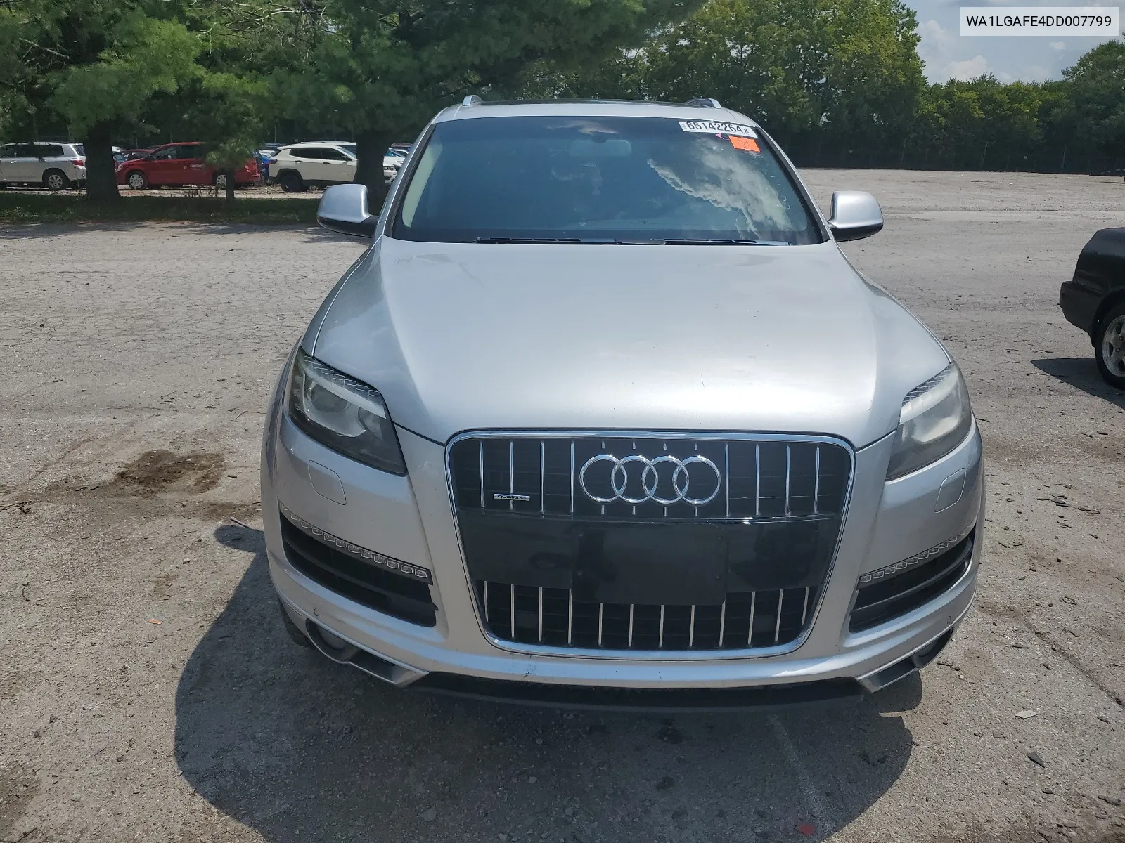 2013 Audi Q7 Premium Plus VIN: WA1LGAFE4DD007799 Lot: 65142264