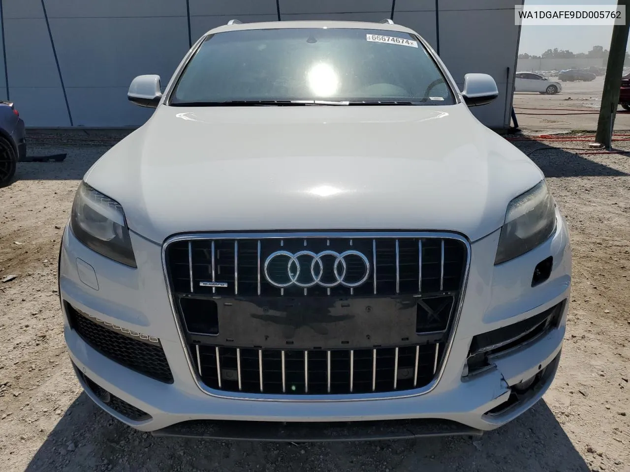 2013 Audi Q7 Prestige VIN: WA1DGAFE9DD005762 Lot: 66674674