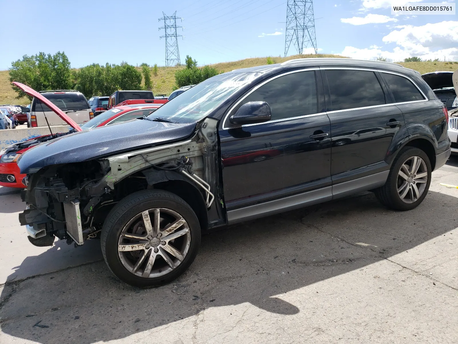 WA1LGAFE8DD015761 2013 Audi Q7 Premium Plus