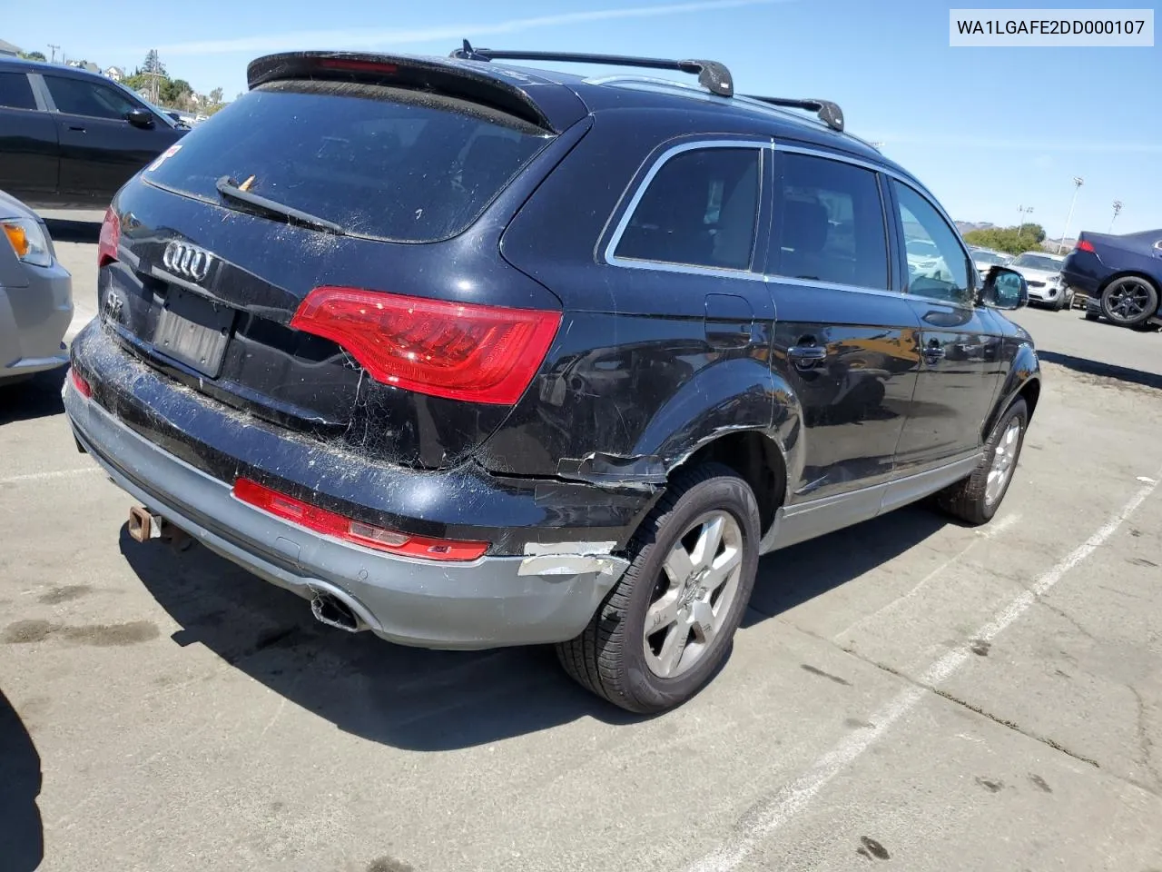 2013 Audi Q7 Premium Plus VIN: WA1LGAFE2DD000107 Lot: 69160114