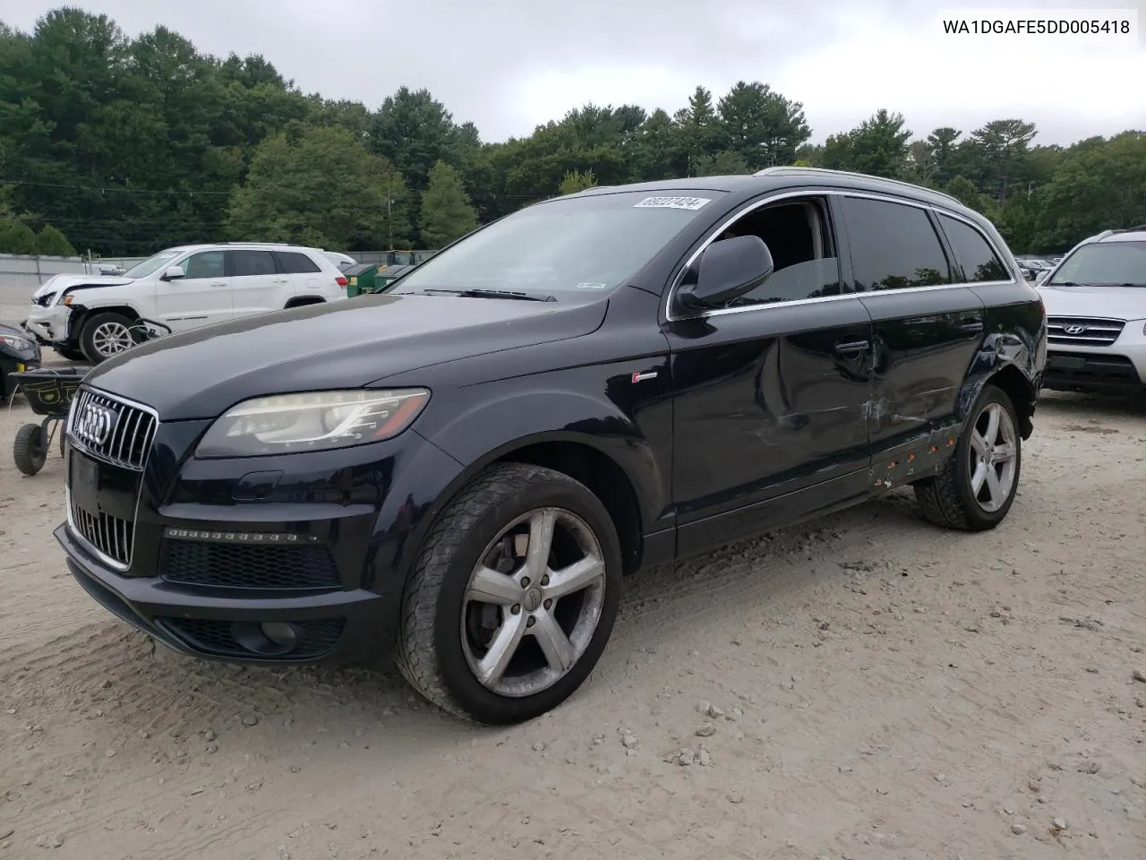 2013 Audi Q7 Prestige VIN: WA1DGAFE5DD005418 Lot: 69227424