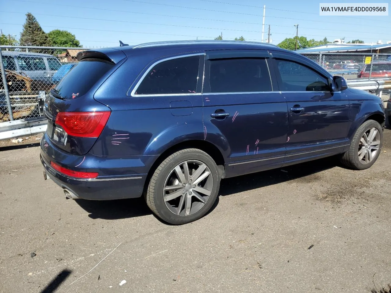 2013 Audi Q7 Prestige VIN: WA1VMAFE4DD009568 Lot: 69258064