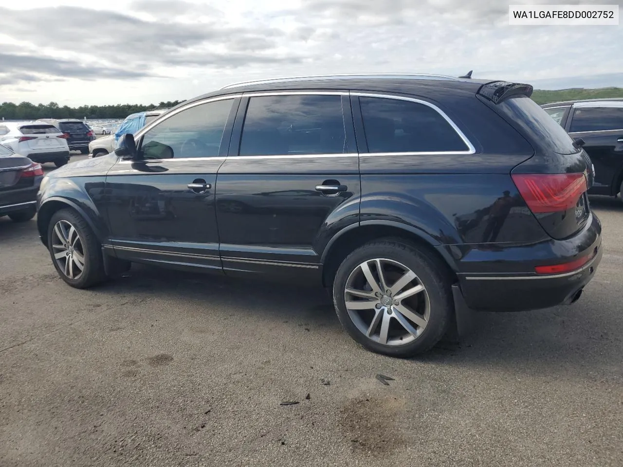 2013 Audi Q7 Premium Plus VIN: WA1LGAFE8DD002752 Lot: 69420754