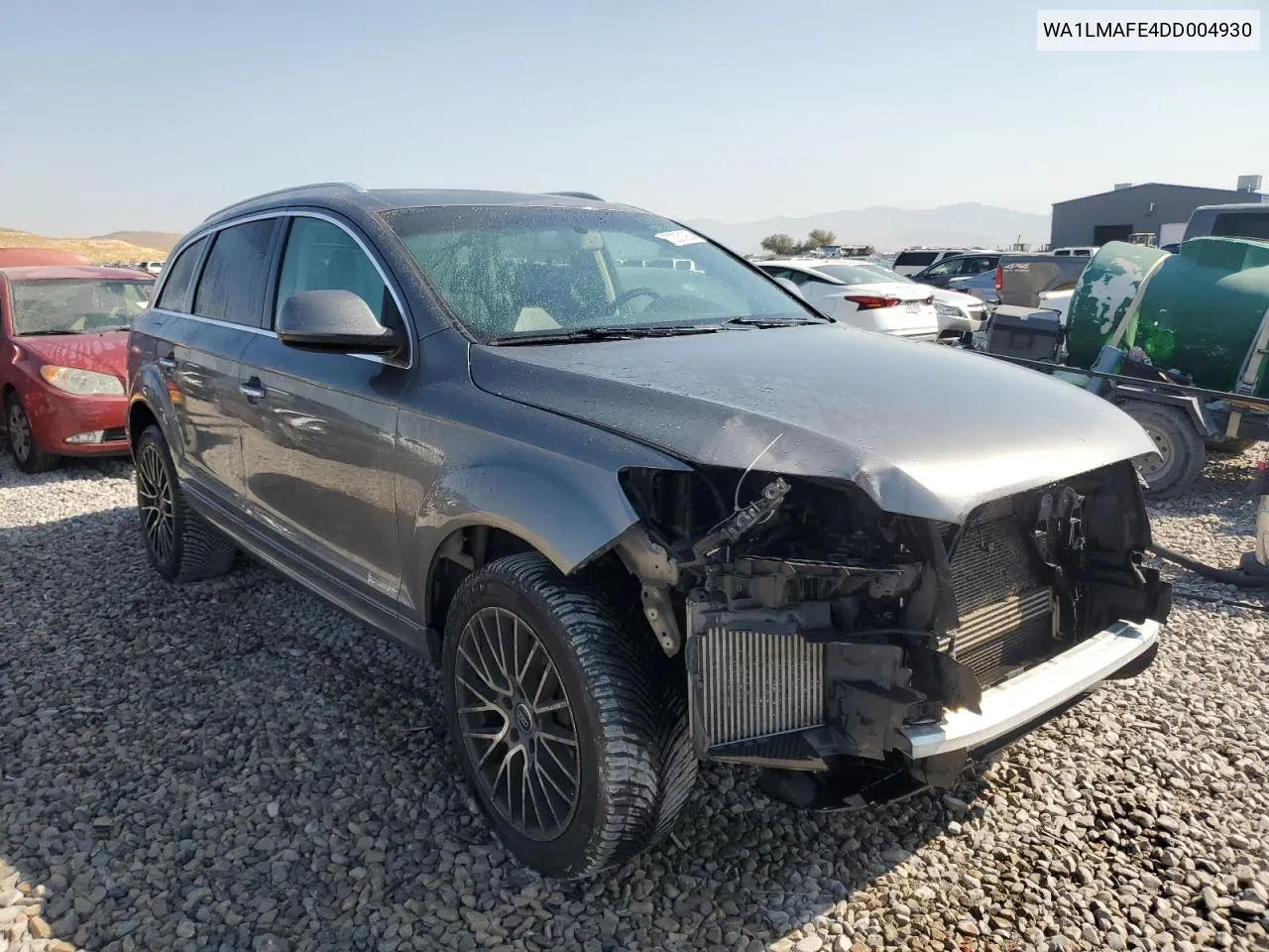 WA1LMAFE4DD004930 2013 Audi Q7 Premium Plus