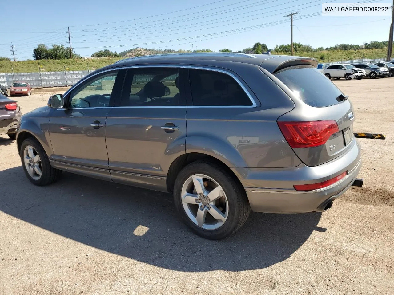 2013 Audi Q7 Premium Plus VIN: WA1LGAFE9DD008222 Lot: 70524904