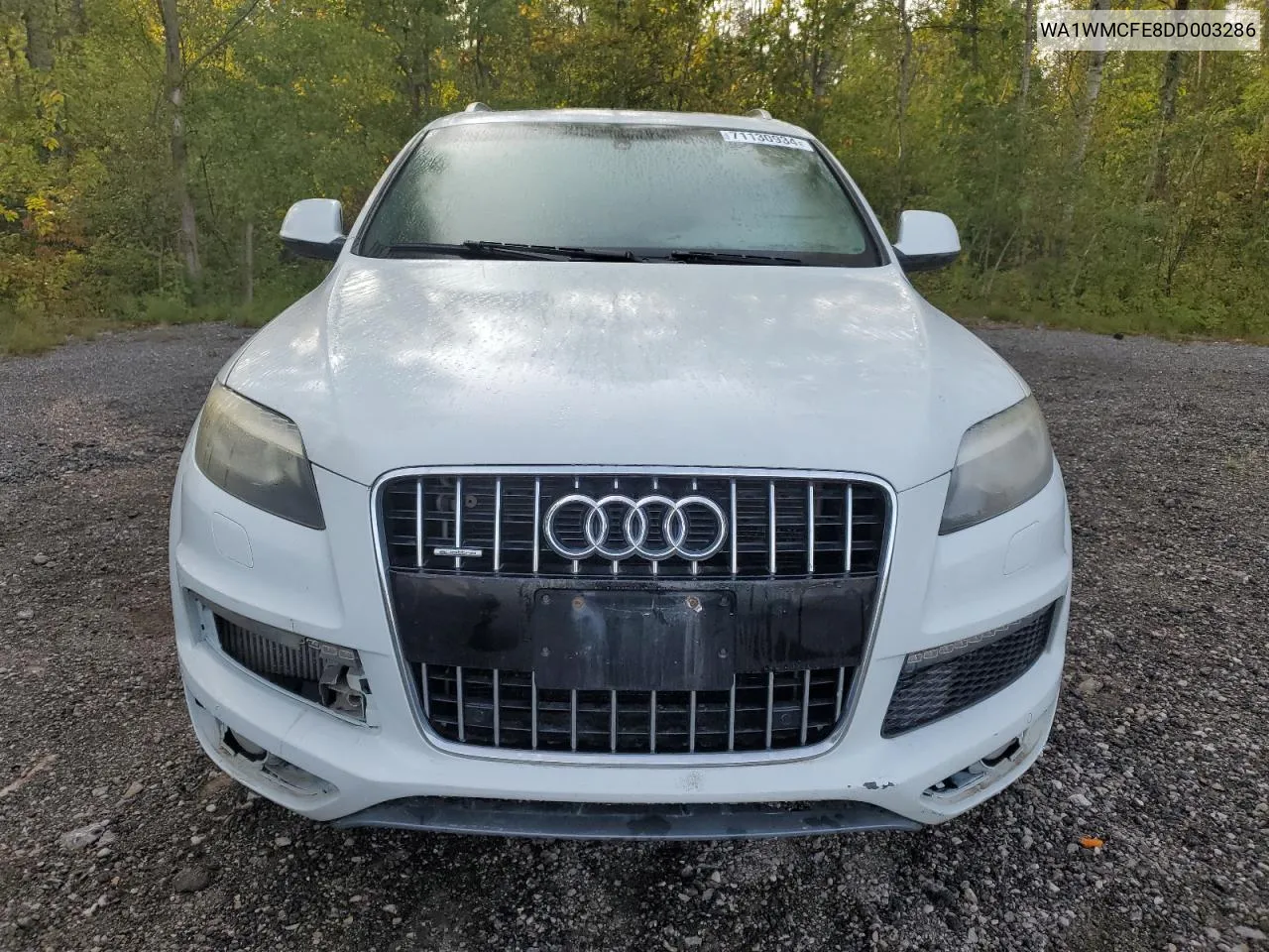 2013 Audi Q7 Prestige VIN: WA1WMCFE8DD003286 Lot: 71130934