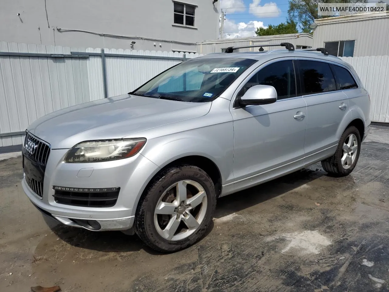 2013 Audi Q7 Premium Plus VIN: WA1LMAFE4DD010422 Lot: 72169734