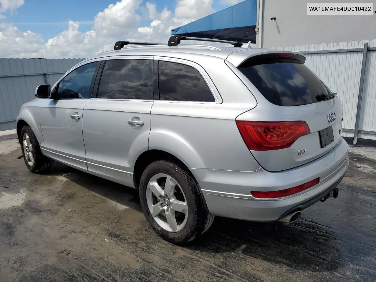 2013 Audi Q7 Premium Plus VIN: WA1LMAFE4DD010422 Lot: 72169734