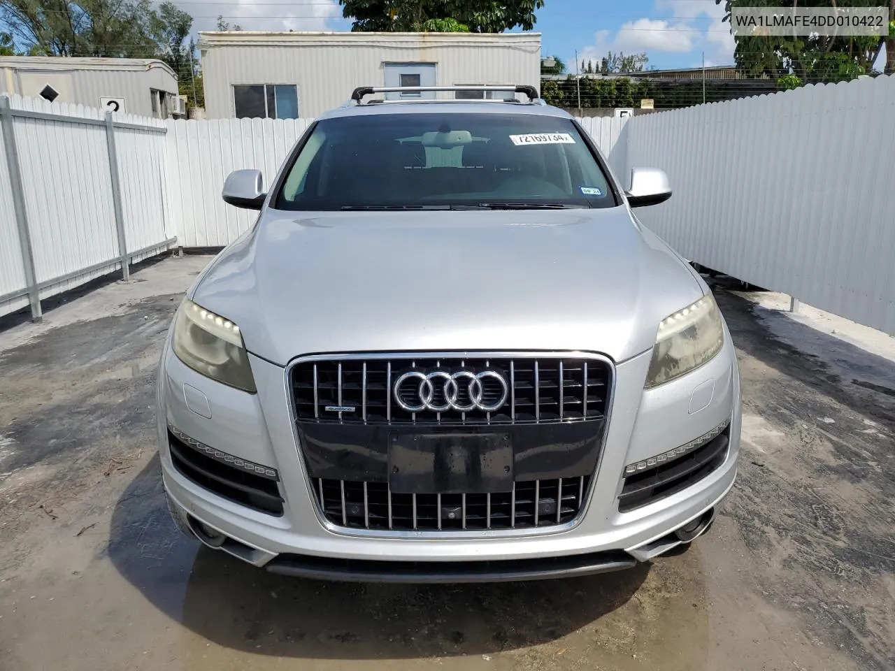 2013 Audi Q7 Premium Plus VIN: WA1LMAFE4DD010422 Lot: 72169734