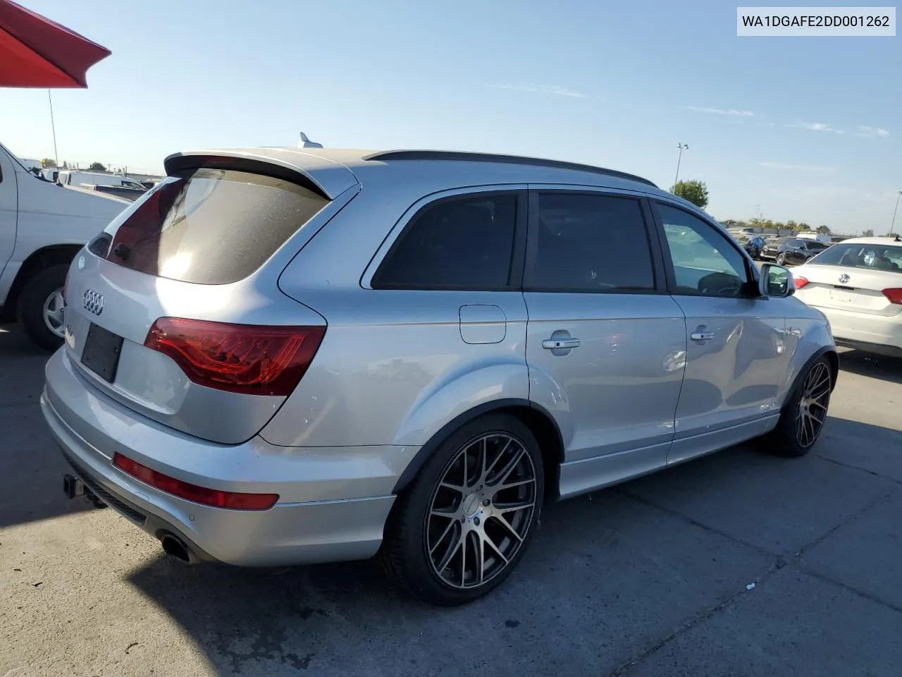 2013 Audi Q7 Prestige VIN: WA1DGAFE2DD001262 Lot: 72450454