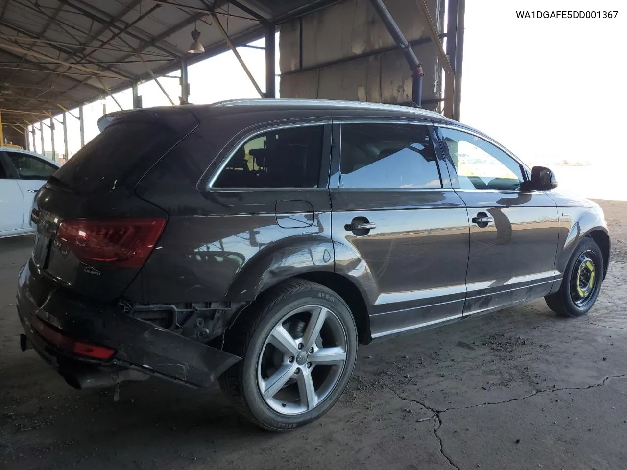 2013 Audi Q7 Prestige VIN: WA1DGAFE5DD001367 Lot: 72643504