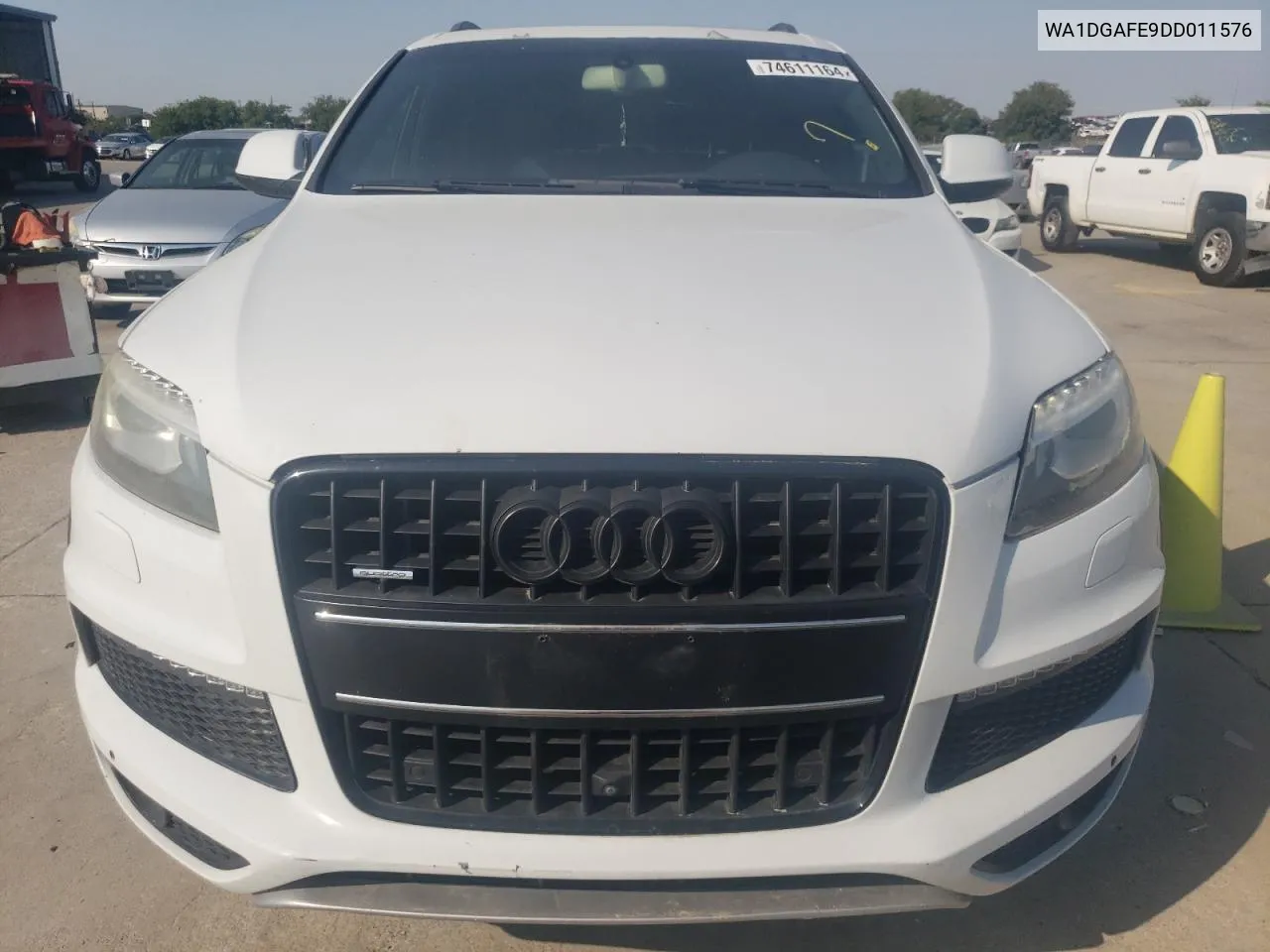 2013 Audi Q7 Prestige VIN: WA1DGAFE9DD011576 Lot: 74611164