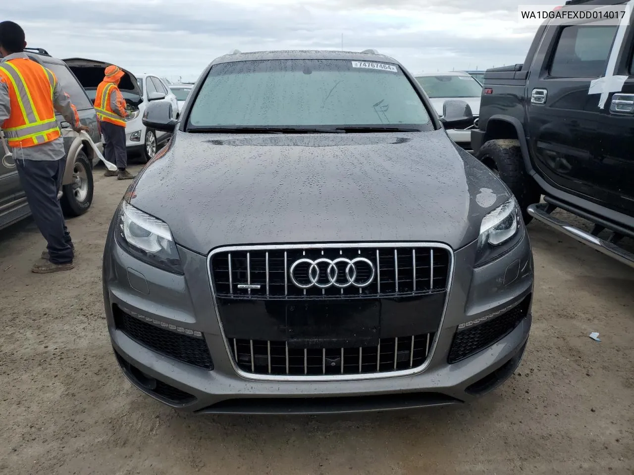 2013 Audi Q7 Prestige VIN: WA1DGAFEXDD014017 Lot: 74767464