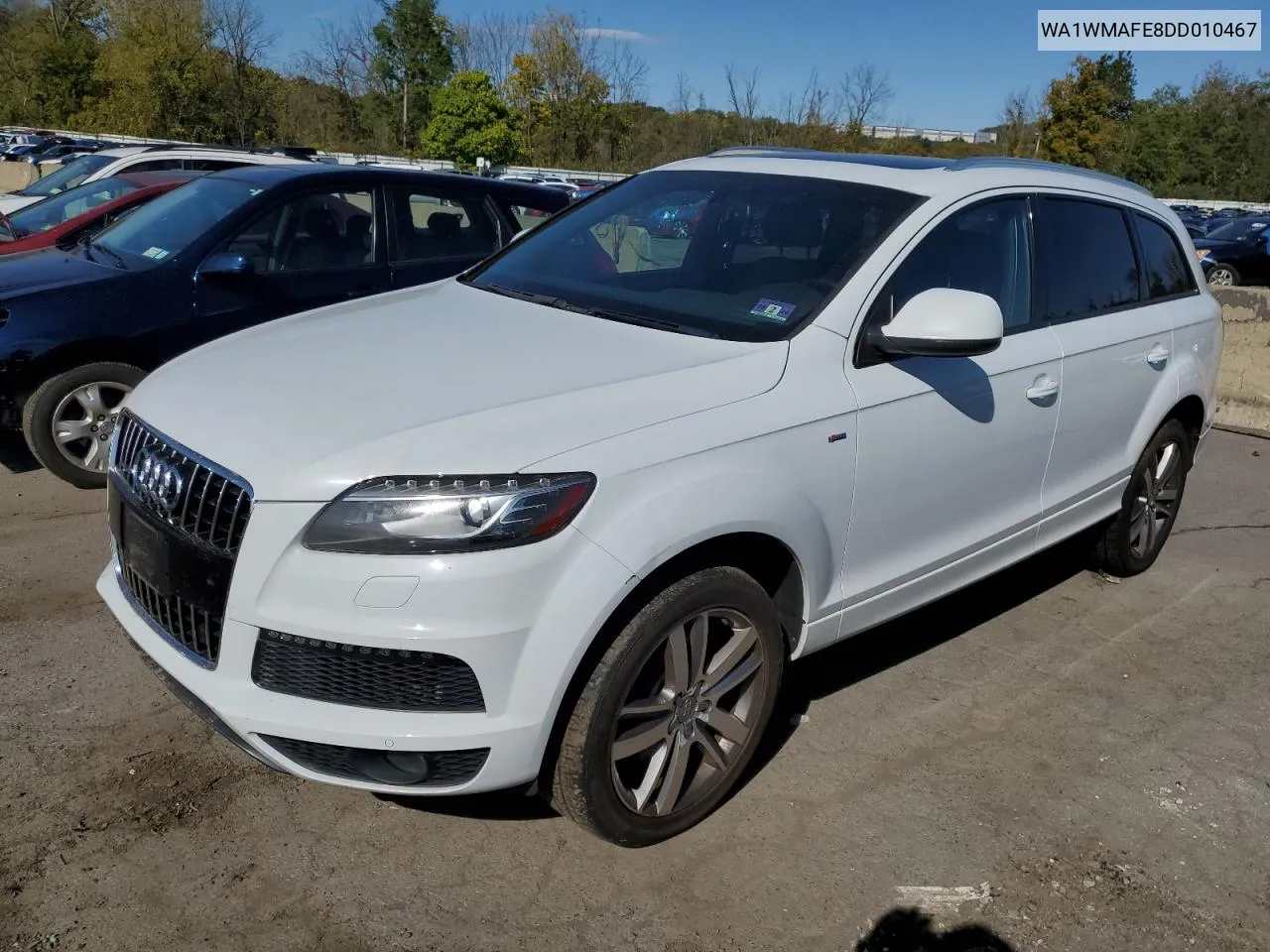 2013 Audi Q7 Prestige VIN: WA1WMAFE8DD010467 Lot: 74774934