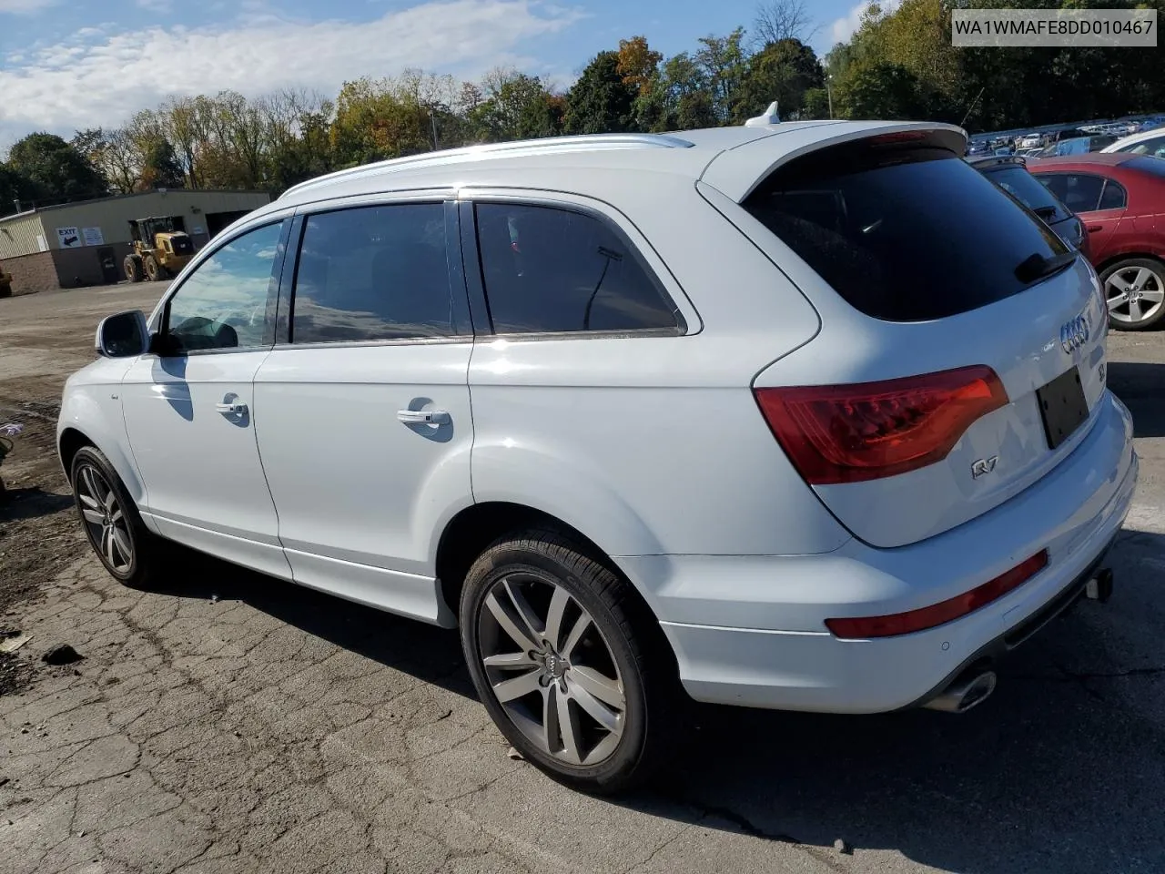 2013 Audi Q7 Prestige VIN: WA1WMAFE8DD010467 Lot: 74774934