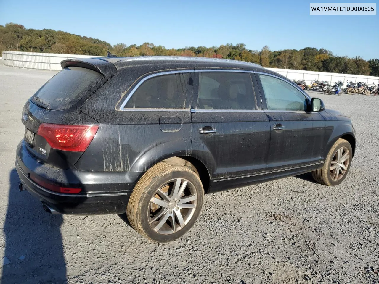 2013 Audi Q7 Prestige VIN: WA1VMAFE1DD000505 Lot: 75465774