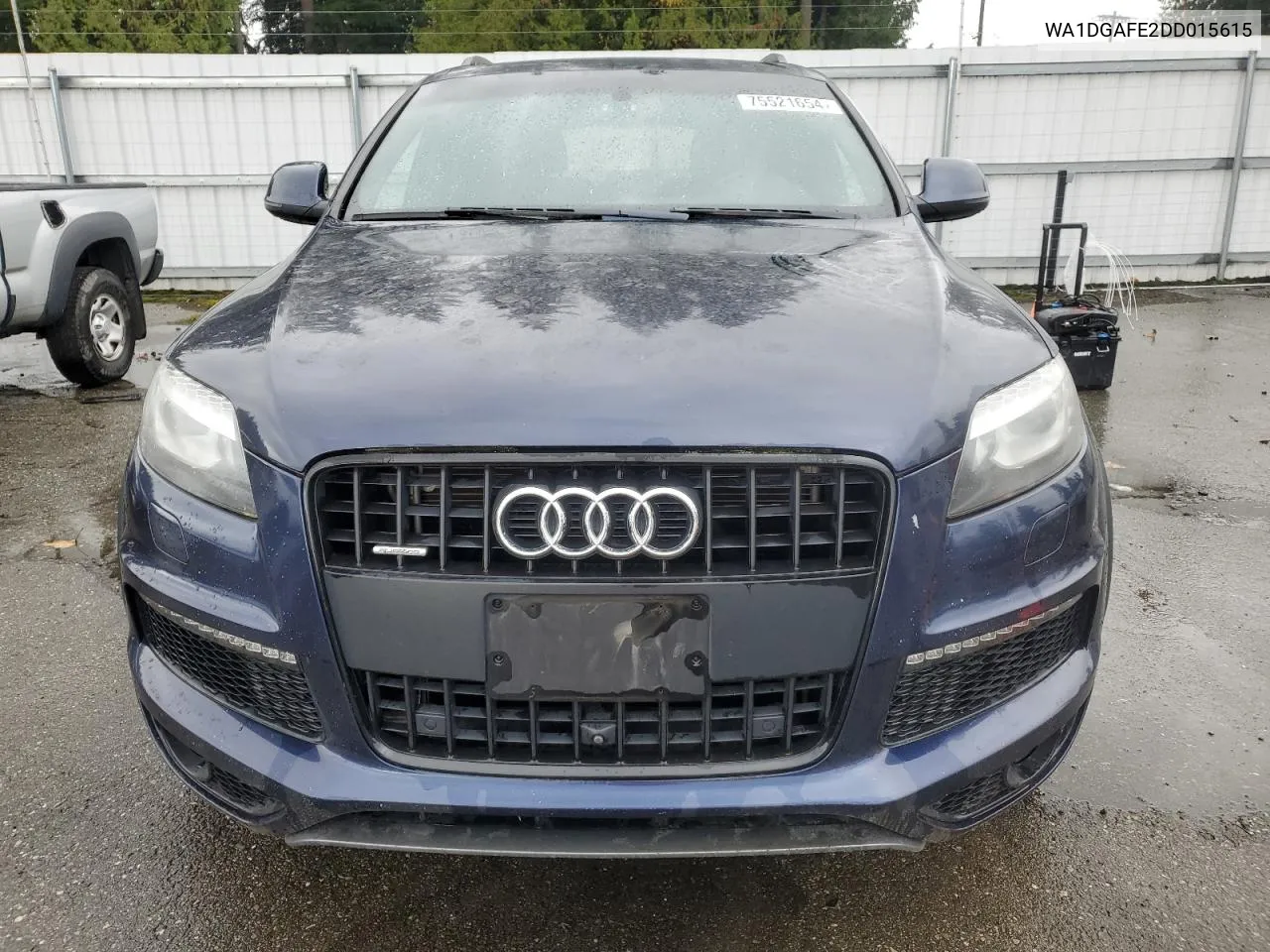 2013 Audi Q7 Prestige VIN: WA1DGAFE2DD015615 Lot: 75521654