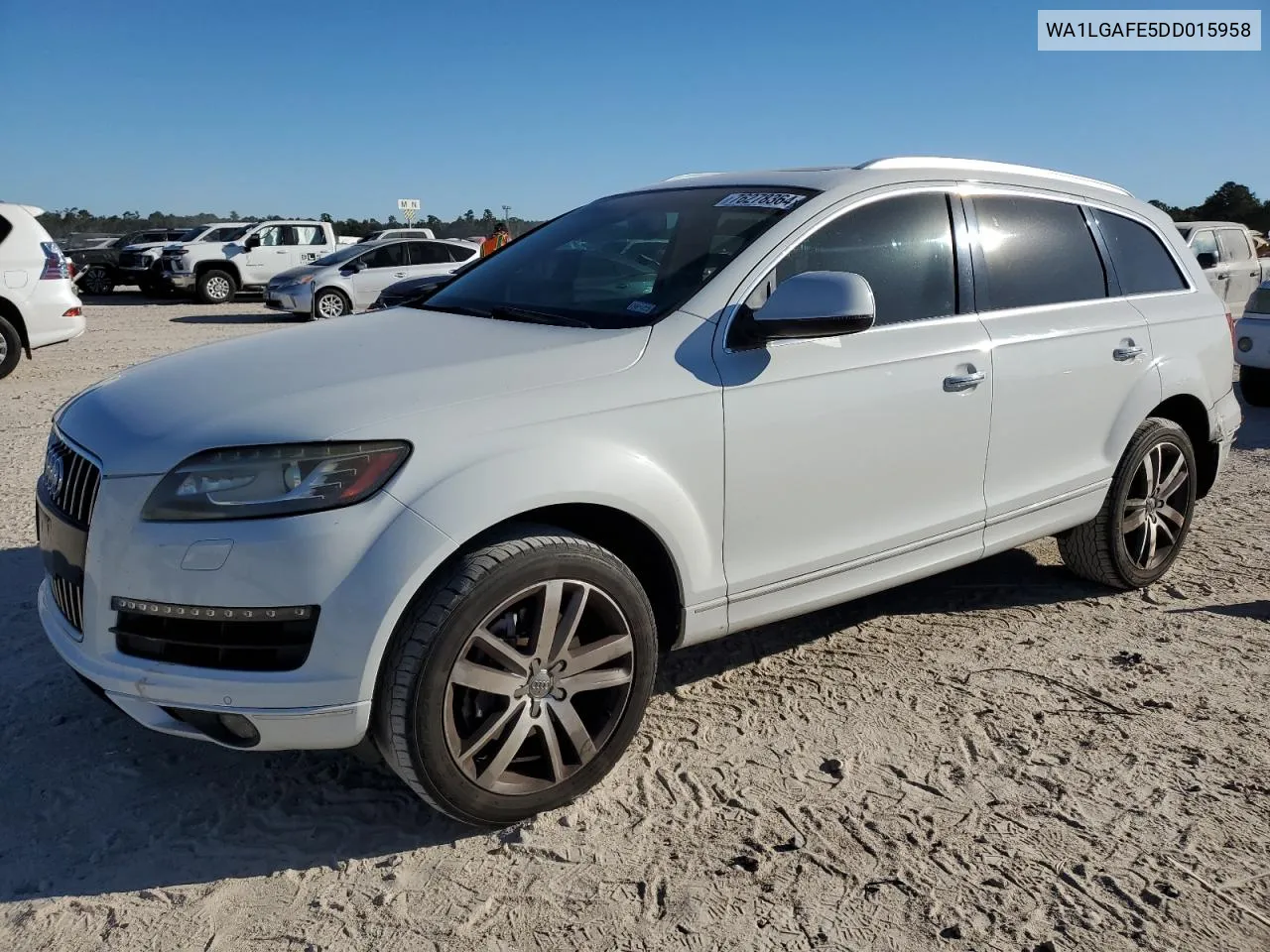 2013 Audi Q7 Premium Plus VIN: WA1LGAFE5DD015958 Lot: 76278364