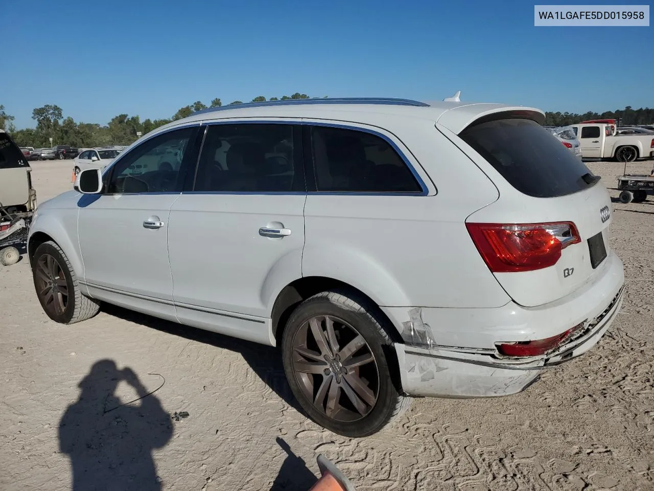 2013 Audi Q7 Premium Plus VIN: WA1LGAFE5DD015958 Lot: 76278364