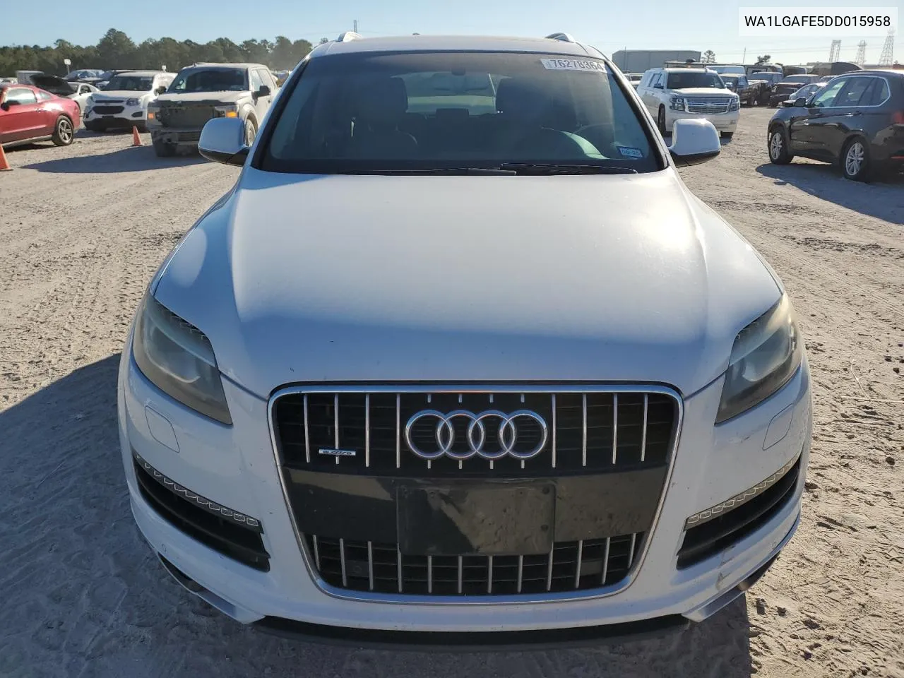 2013 Audi Q7 Premium Plus VIN: WA1LGAFE5DD015958 Lot: 76278364