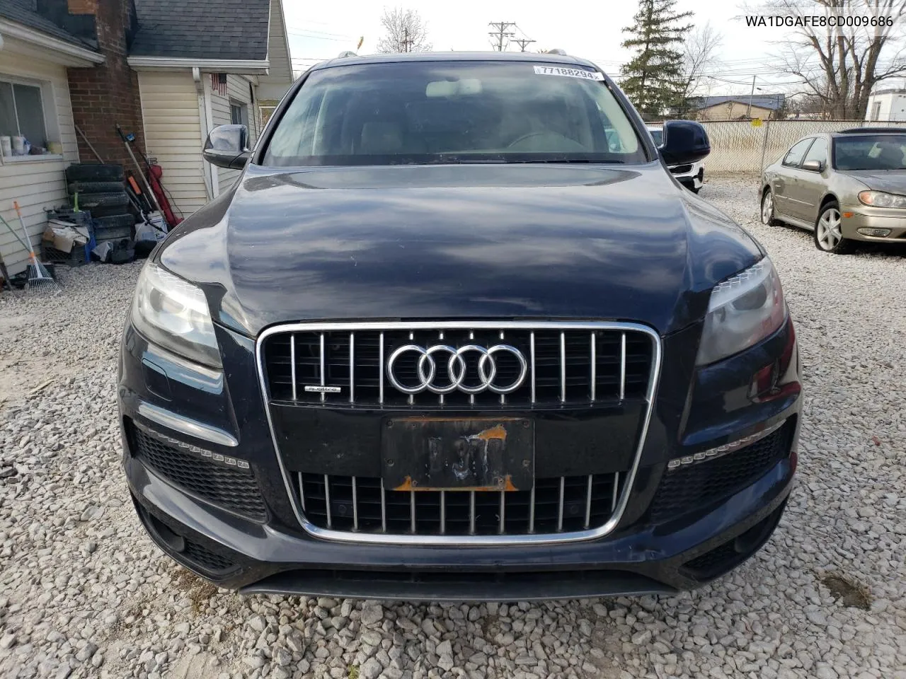 2013 Audi Q7 Prestige VIN: WA1DGAFE8CD009686 Lot: 77188294