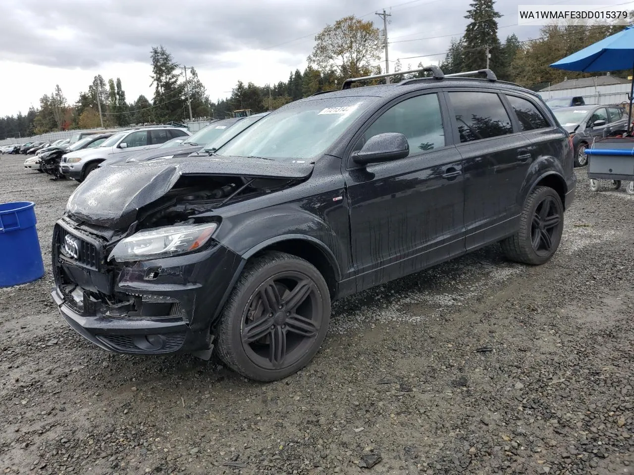 2013 Audi Q7 Prestige VIN: WA1WMAFE3DD015379 Lot: 77213144